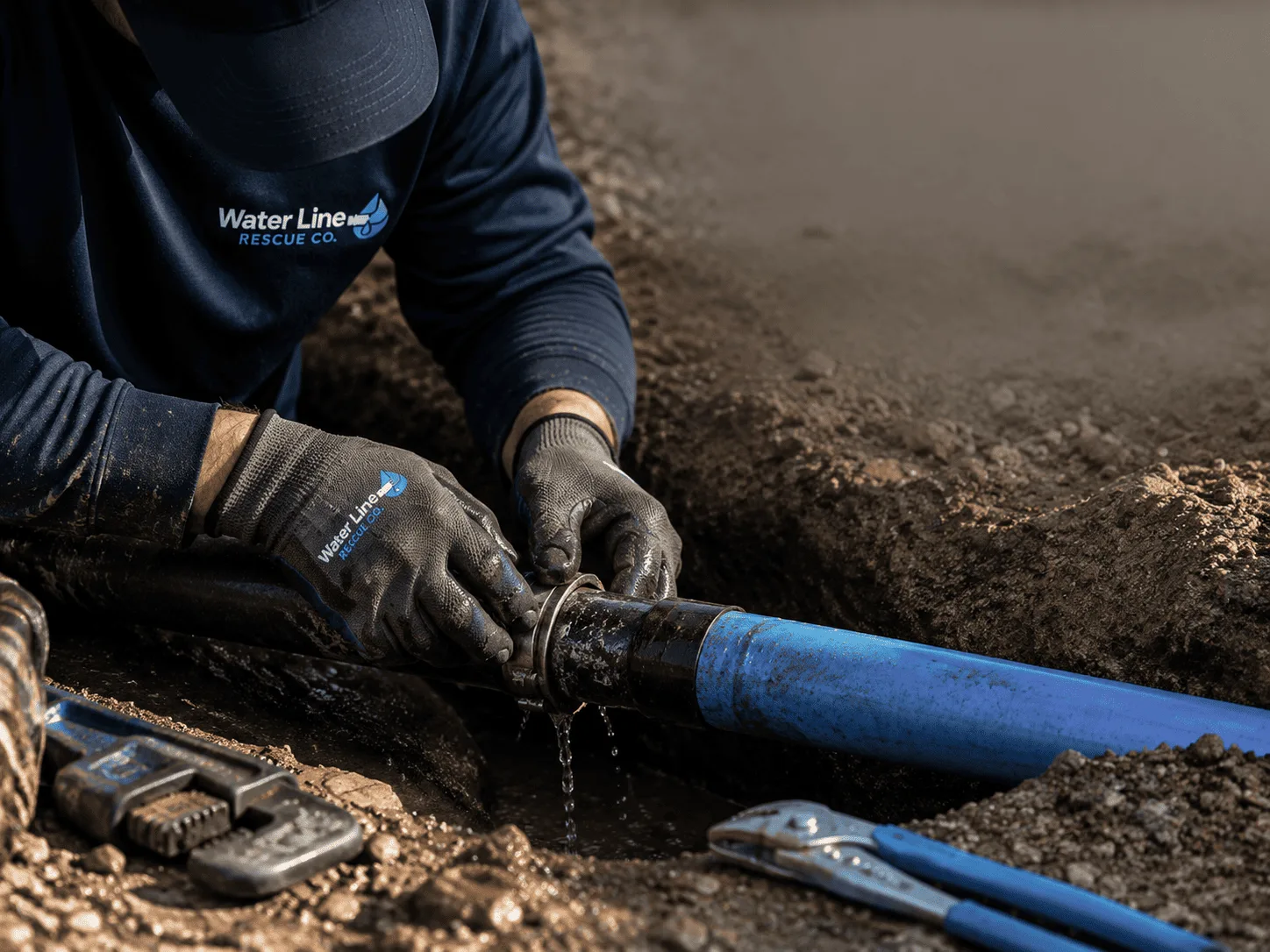 Why choose Water Line Repair in Valliant, OK